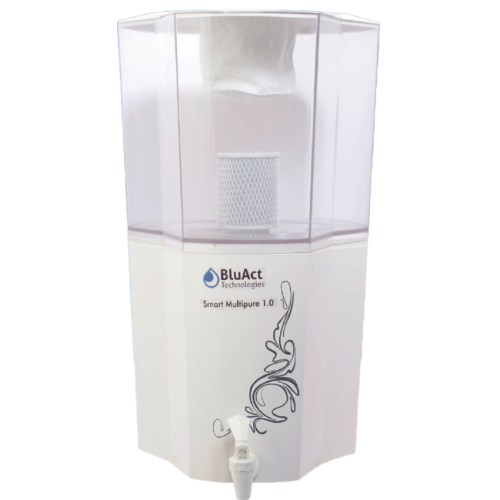 BluAct Smart Multipure 1.0 Gravity Water Filter — No Electricity Required