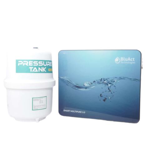 BluAct Smart Multipure 3.0 Under-Sink Water Purifier — Space-Saving PNF Filtration System