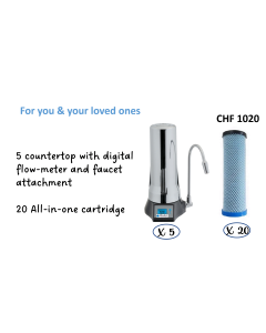 For you & your loved ones - 5 Smart Multipure 2.0 and 20 x Cartridges 